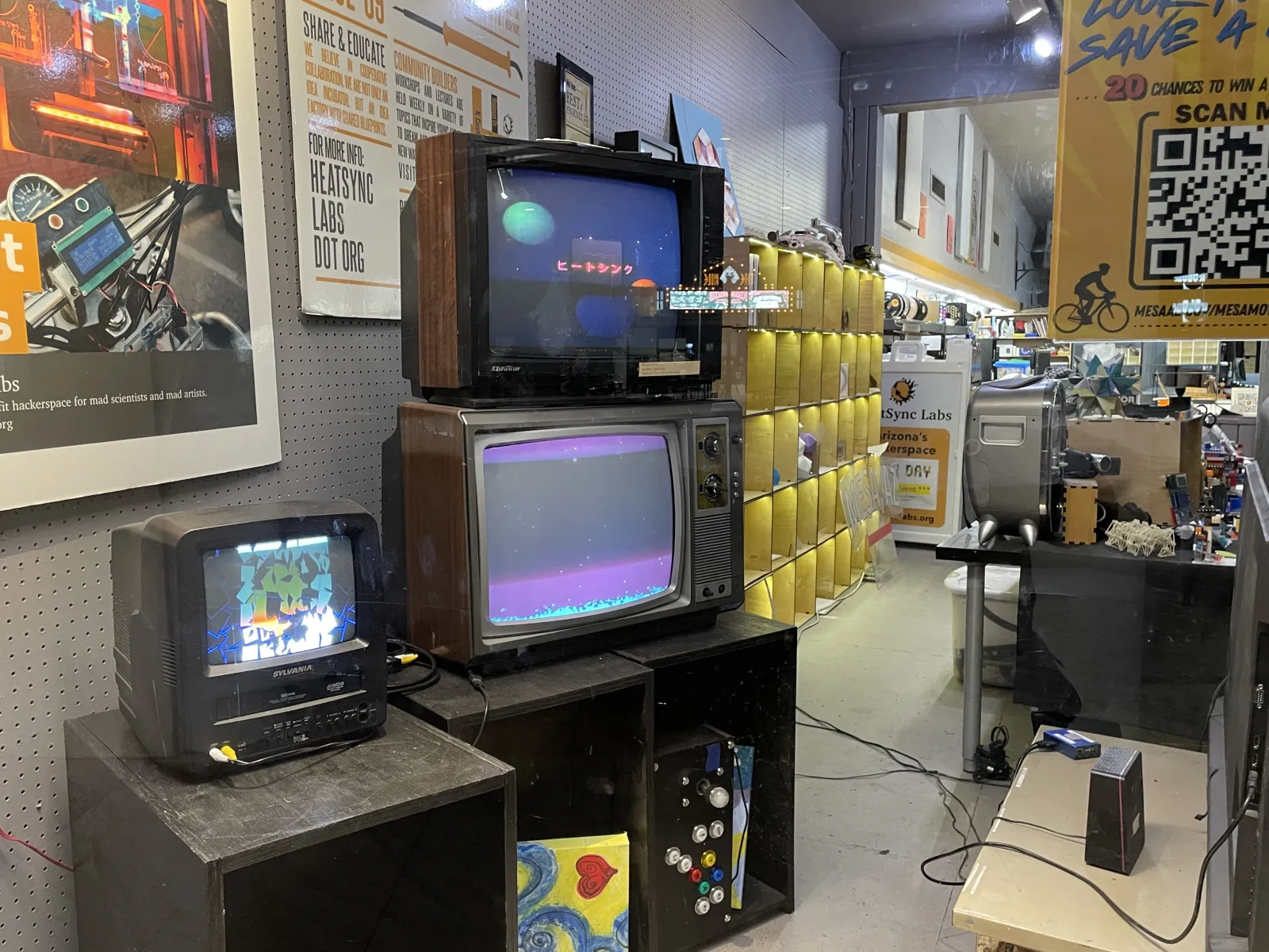 HeatSync Labs — CRT Wall