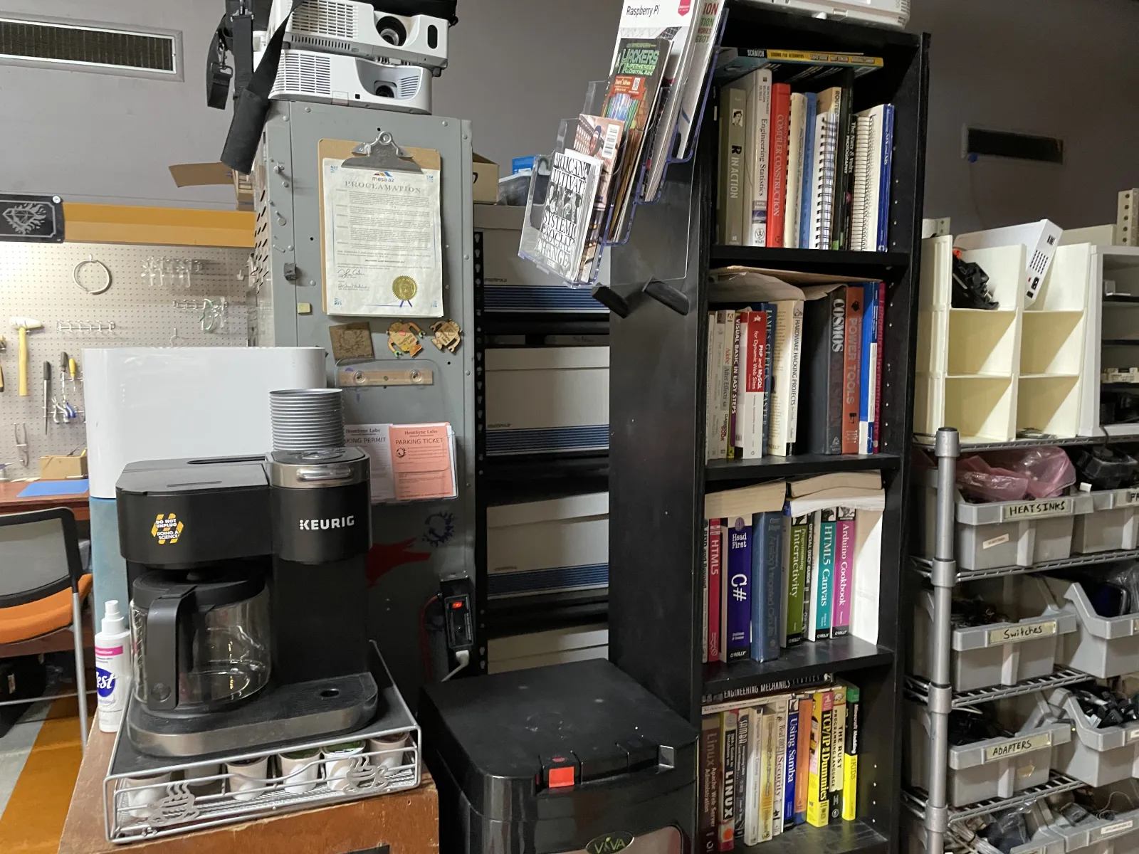HeatSync Labs — Coffee and Books