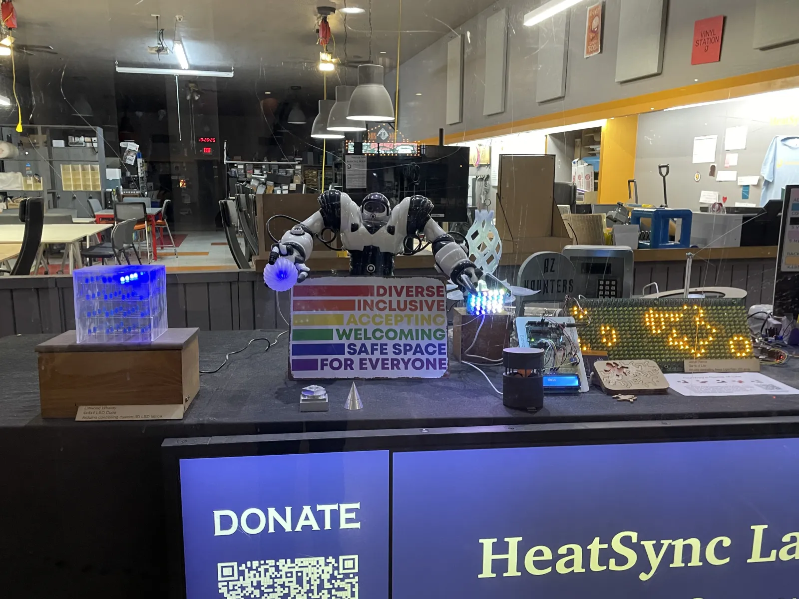 HeatSync Labs — Front window 2